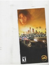 Need For Speed Undercover PSP MANUAL ONLY Authentic NO TRACKING