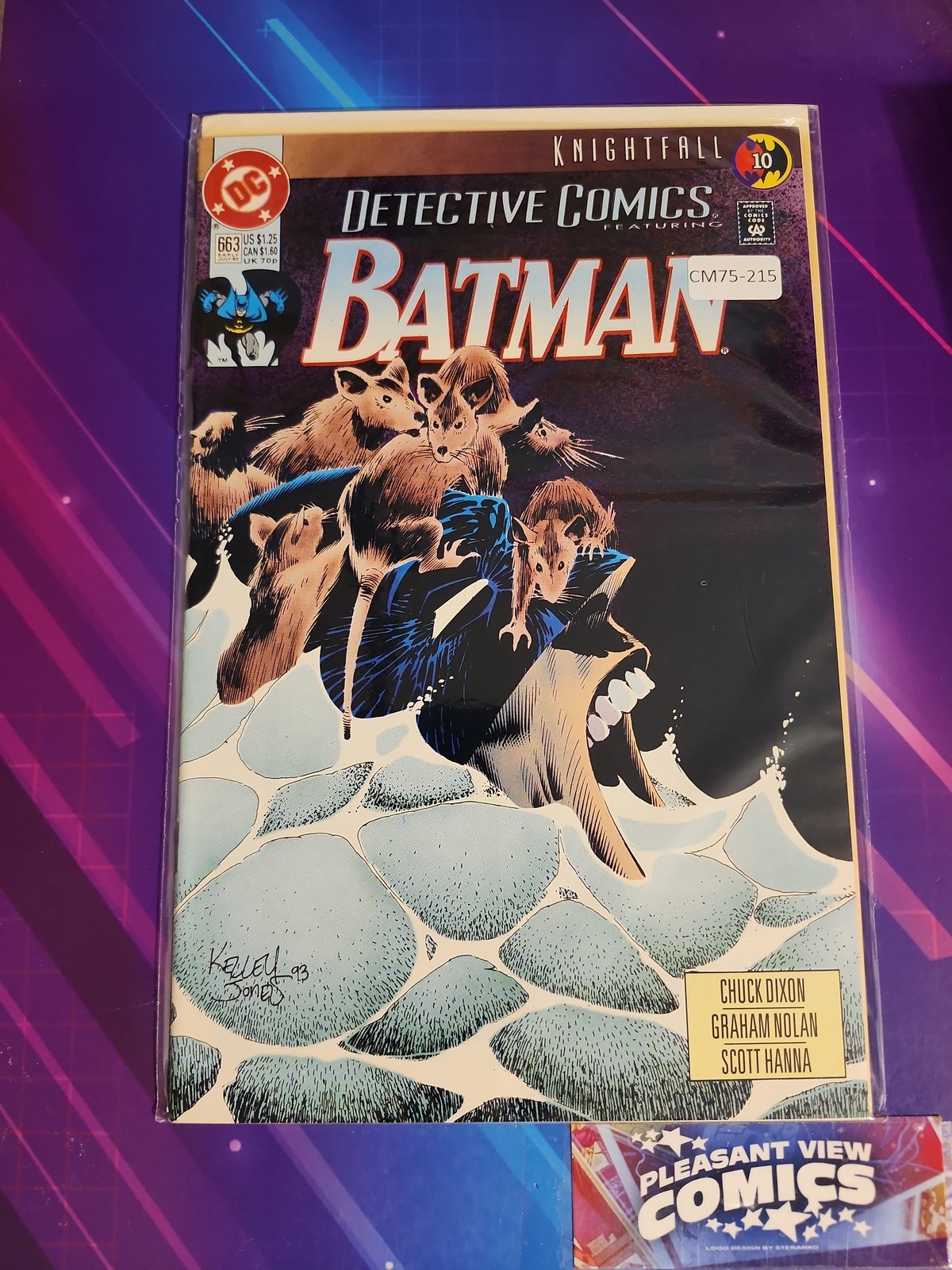 DETECTIVE COMICS #663 VOL. 1 HIGH GRADE DC COMIC BOOK CM75-215 | eBay