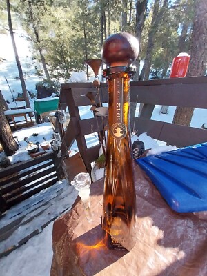  Don Julio 1942 Tequila Liquor Bottle Bong  CORK & BOX Included, Custom Bowl!
