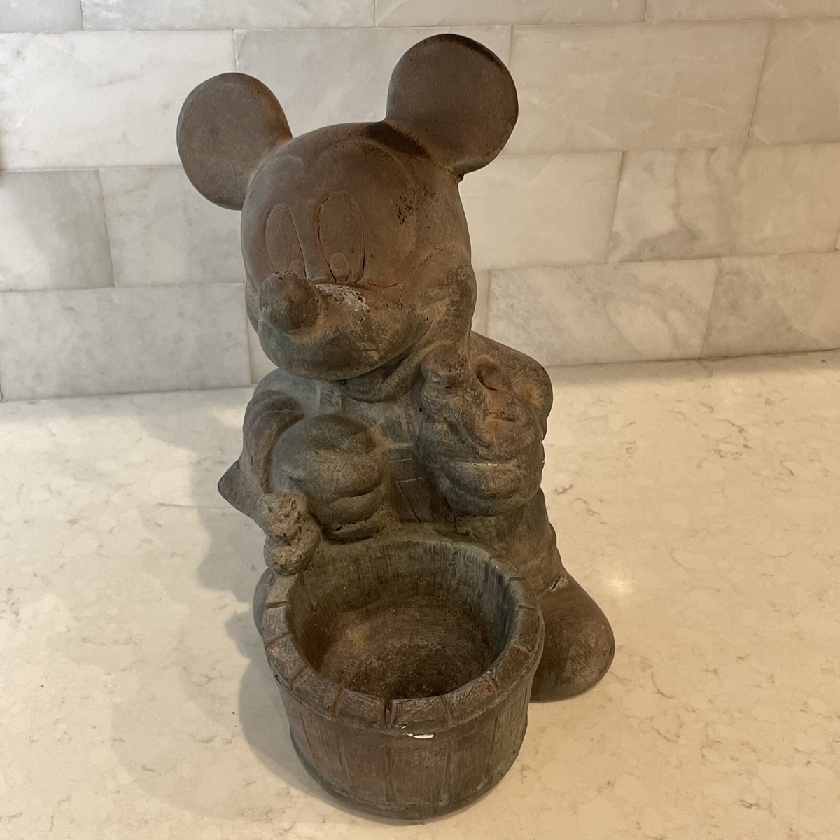 ミッキー 木彫り ディズニー 木彫りデザイン ミッキーマウス オルゴール