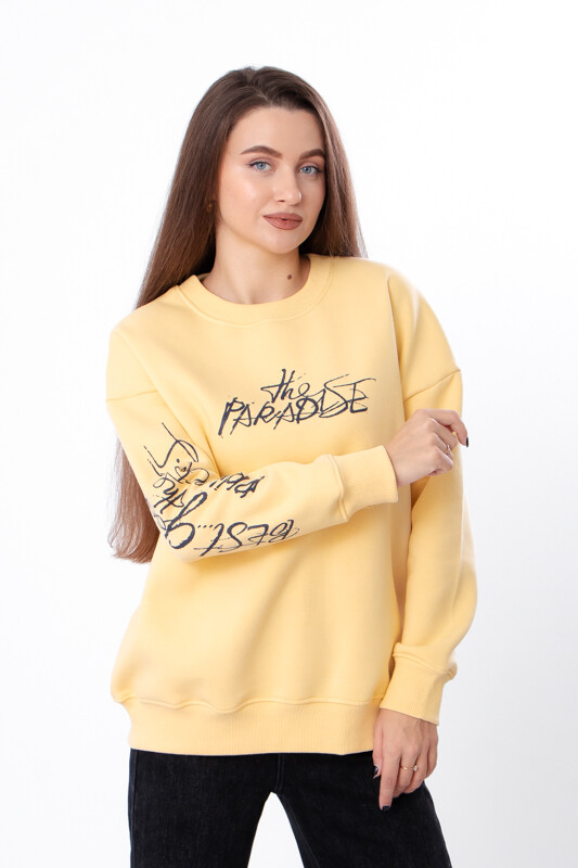 Women’s Winter Pullover Nosi Svoe 8355-025-33 in Light Sand