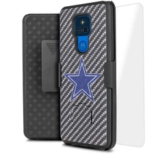 For Motorola G Play 2021 Hard Case Cover Belt Clip Holster Shell Combo + Screen