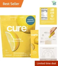 14-Pack Hydrating Electrolyte Powder - Lemonade Flavor, Non-GMO & Gluten-Free