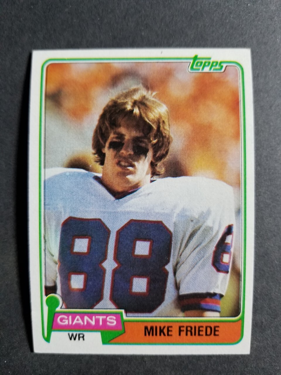 1981 Topps MIKE FRIEDE card # 74   [card 5]