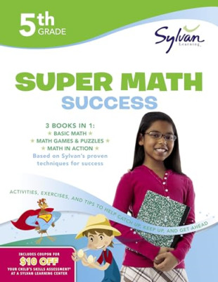 Fünfte Klasse Super Mathe Erfolg - Taschenbuch NEU Sylvan Learning 2010-07-06