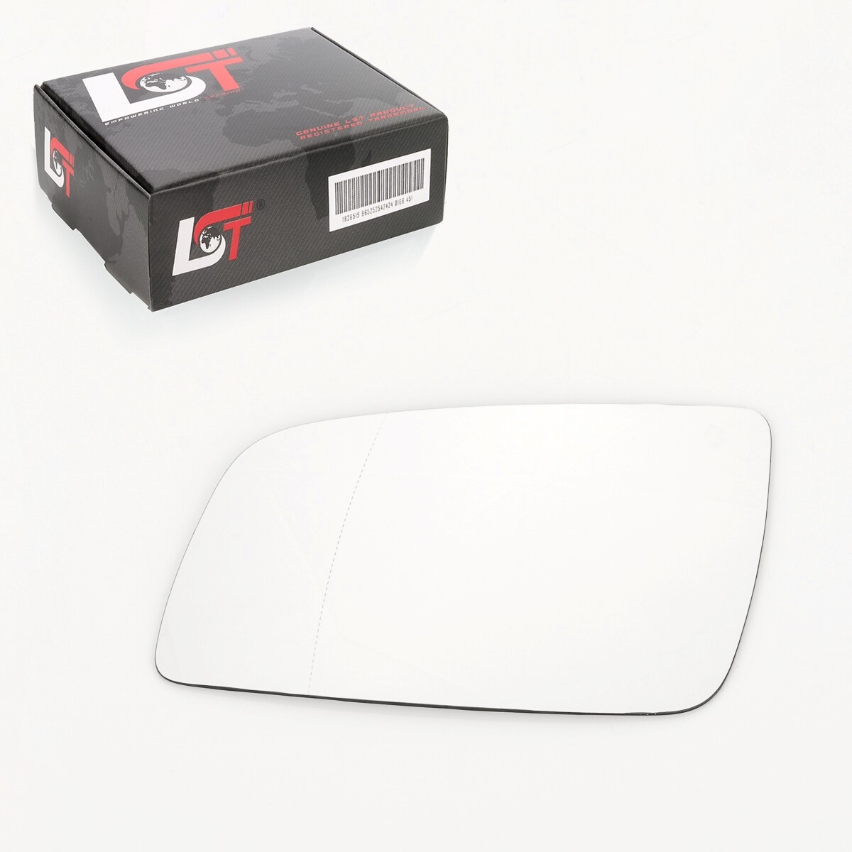 Exterior Mirror Glass Left for Gluing Aspherical for Opel Astra G 98-09
