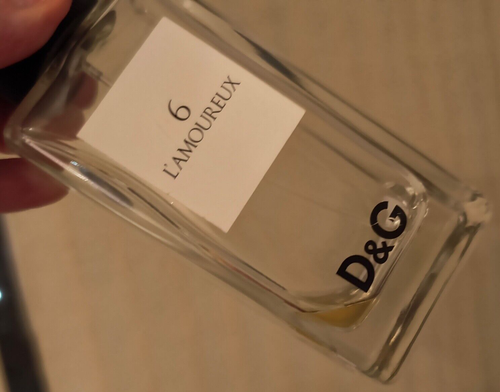 DOLCE & GABBANA D & G ANTHOLOGY #6 L'AMOUREUX 3.3 OZ (100 ML) EDT~TINY BIT LEFT - Picture 5 of 7