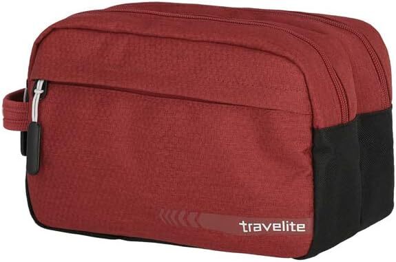 travelite Beauty Case Per il Bagaglio a Mano, Serie di Valigie Kick Off Rosso