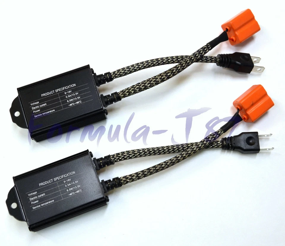 Cancelador de advertencia LED antiparpadeo corrección de errores H7 luz principal haz bajo Plug Play Fit Foto 4 de 4