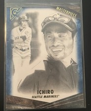 ICHIRO 2018 Topps Gallery Masterpiece Blue Parallel #M-28 Numbered 07/99