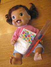 Baby Alive Dress N Slumber Drink Wet Doll Ebay