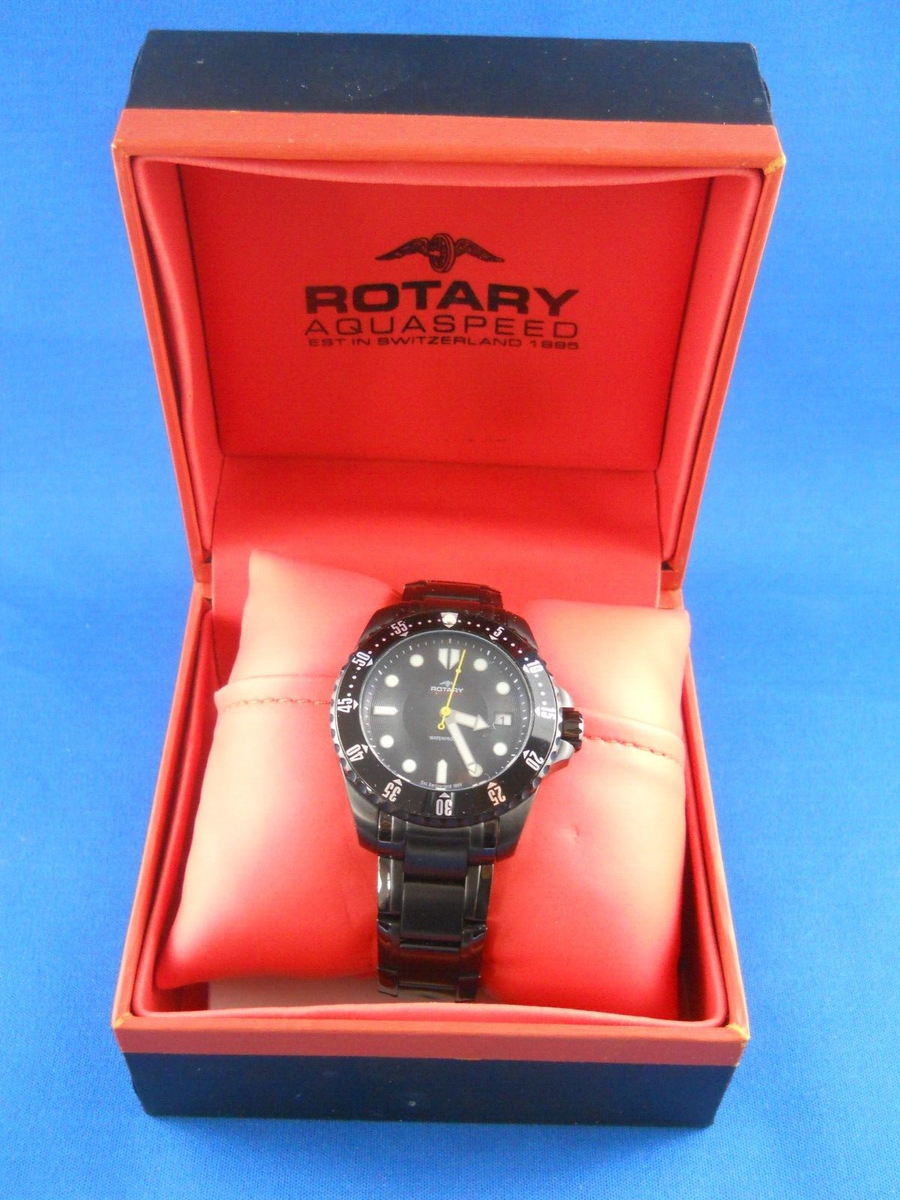Rotary Aquaspeed Swiss Watch w/ Box | eBay