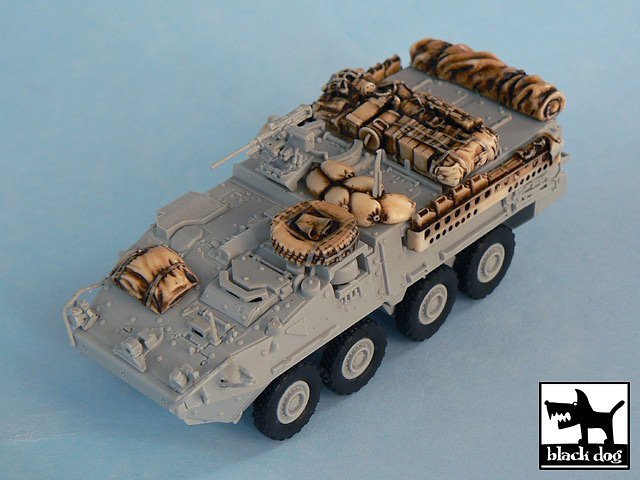 Black Dog 1/72 M1126 Stryker ICV Accessories Iraq War Black Dog 1/72 M1126 Stryker ICV Accessories Iraq War