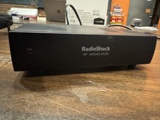 Radio Shack RF Modulator Video Signal Converter AV to Coax TV Adapter