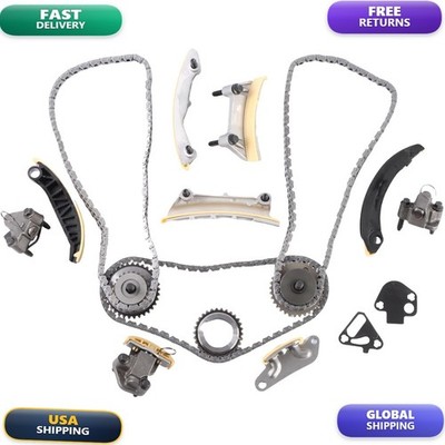 INGKAN Timing Chain Kit 12612839 12645465 for Cadillac Buick Saturn Pontiac