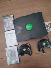 OG Xbox Original Console Bundle with Controller, Video Cable, and Power Cord