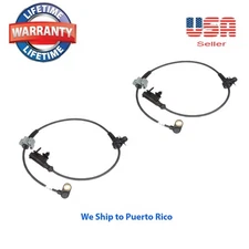 2 ABS Wheel Speed Sensor Front Right & Left Fit: Cadillac Chevrolet GMC