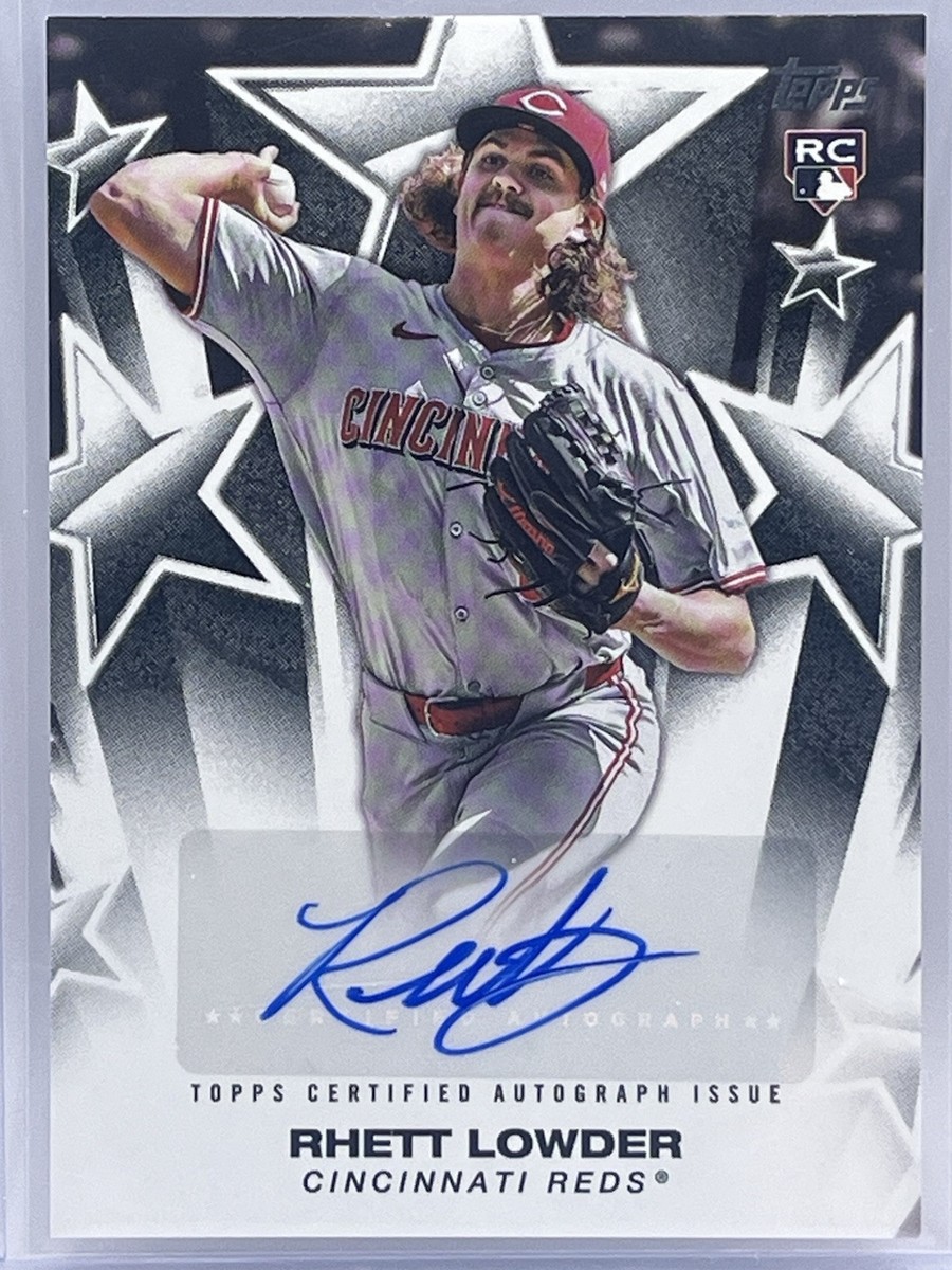 2025 Topps Series 1 RHETT LOWDER RC Rookie Baseball Stars