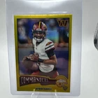 Jayden Daniels 2025 Topps Chrome 1975-34 Yellow Refractor  115/275