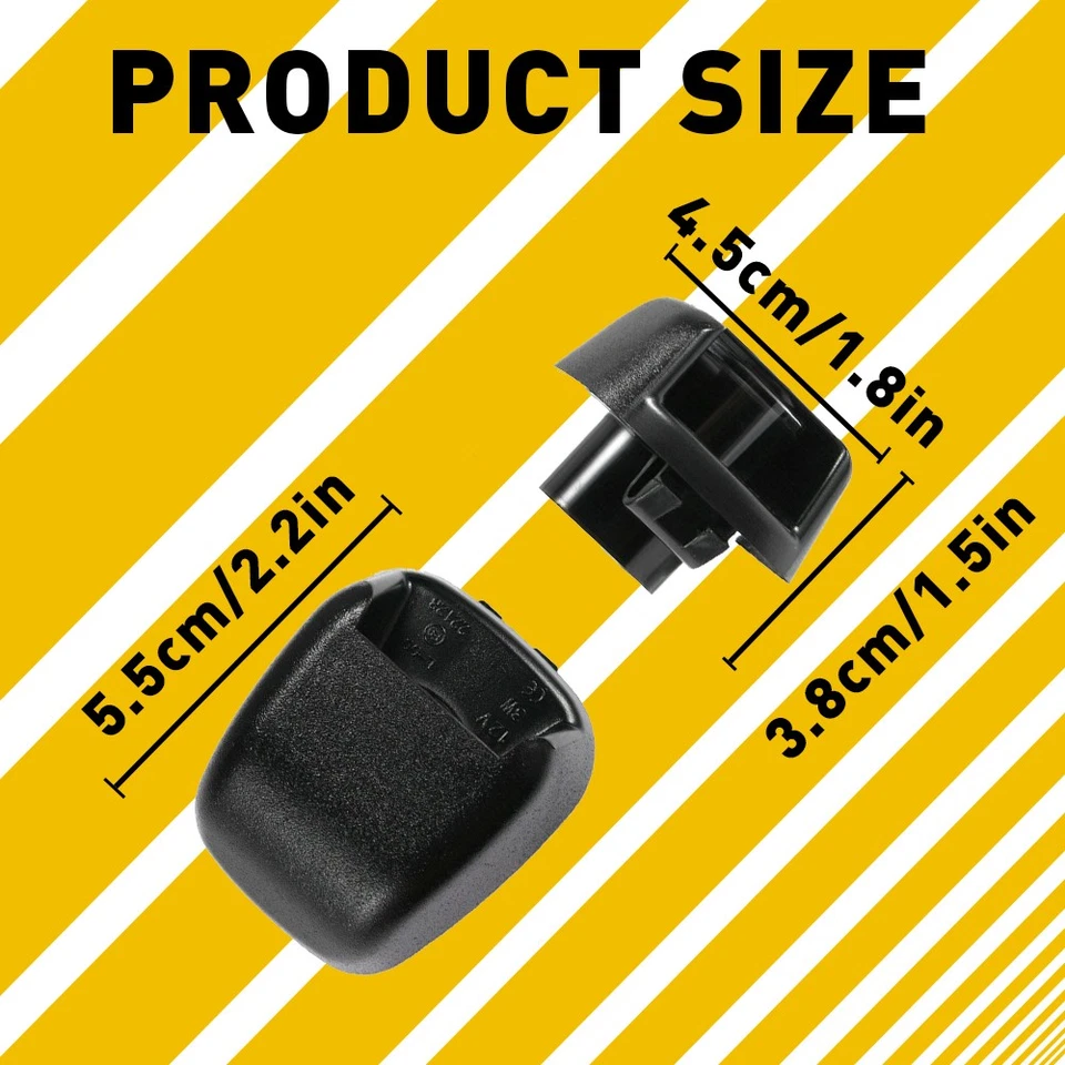 For Frontier Pair Nissan License 1 Light Bumper Plate Lamp Housing Rear Cover US - Image 2 of 4