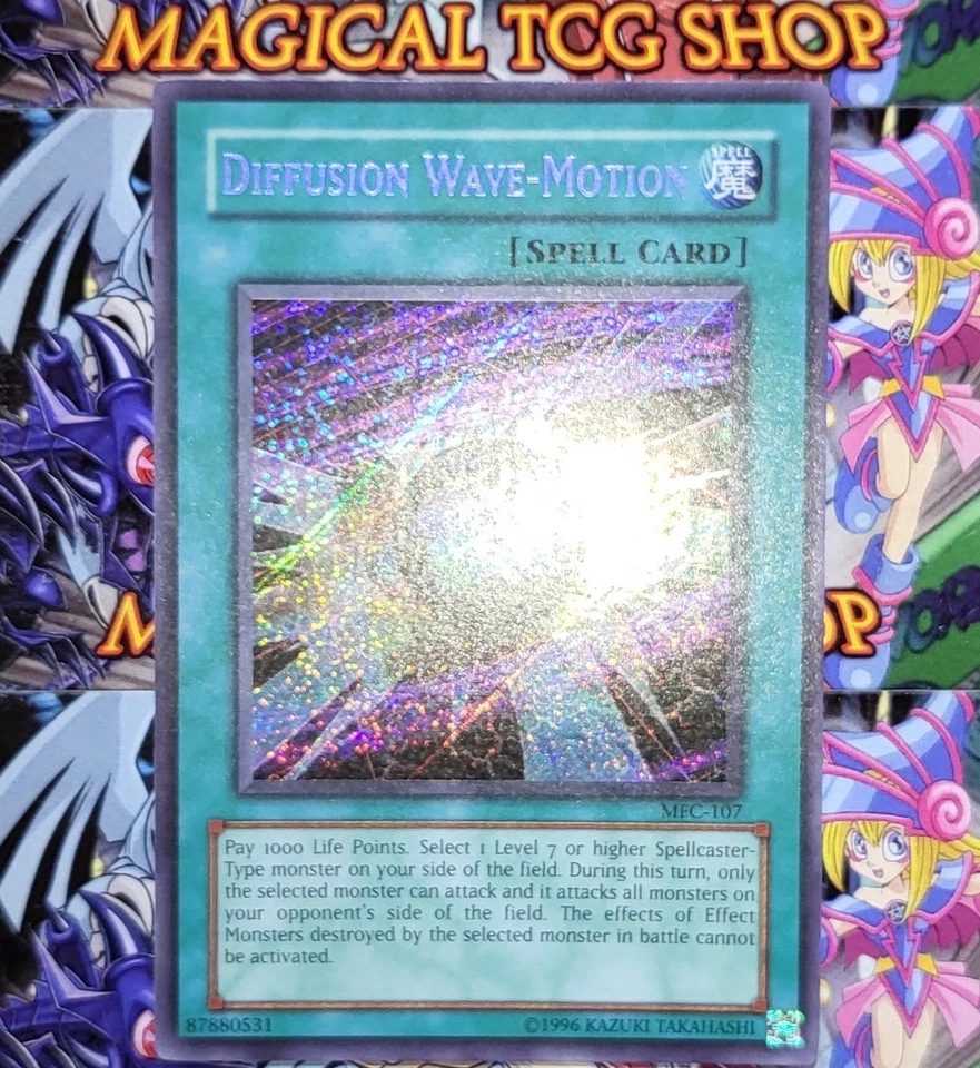 Yugioh Diffusion Wave-Motion Magician's Force Secret Rare MFC-107 NM - Image 3 of 4