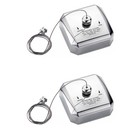 Set of 2 Retractable Clothesline Outdoor Travel Clothing Rope Hanging