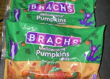 2 Brachs Mellowcreme Pumpkins 11 oz Bags