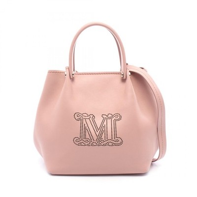 Max Mara Leather 2way Shoulder Bag - DUTY FREE