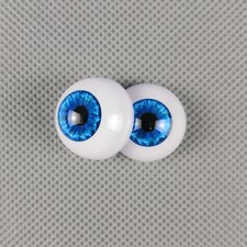 24mm Eyes Half Round Acrylic Eyeballs For 24inch Reborn Baby Doll DIY Eyes Kits