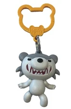 Deddy Bears 3” Mini Figure Howler Keychain Backpack Purse Bag Hanger Plastic