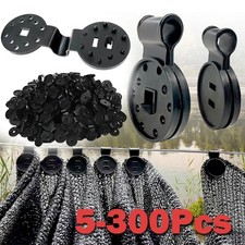 300 PCS Upgrade Shade Cloth Heavy Duty Lock Grip - Shade Cloth Plastic Clips