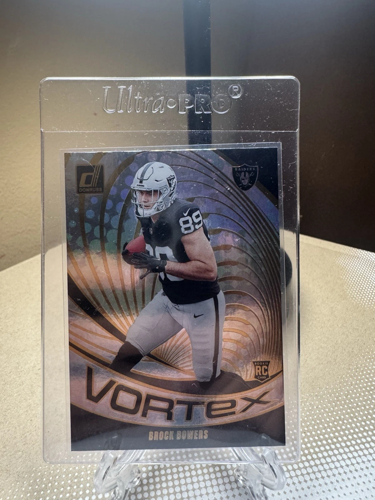 2024 Panini Donruss - Vortex Brock Bowers #VOR-BBO (RC)
