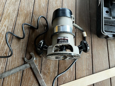 #ad Porter Cable 6902 Heavy Duty Router 1001 Fixed Base Used Great Condition $265.00