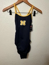 TYR Womens 30 logo One Piece Swimsuit Durafast HEXA USA TRINITYFIT New Q22