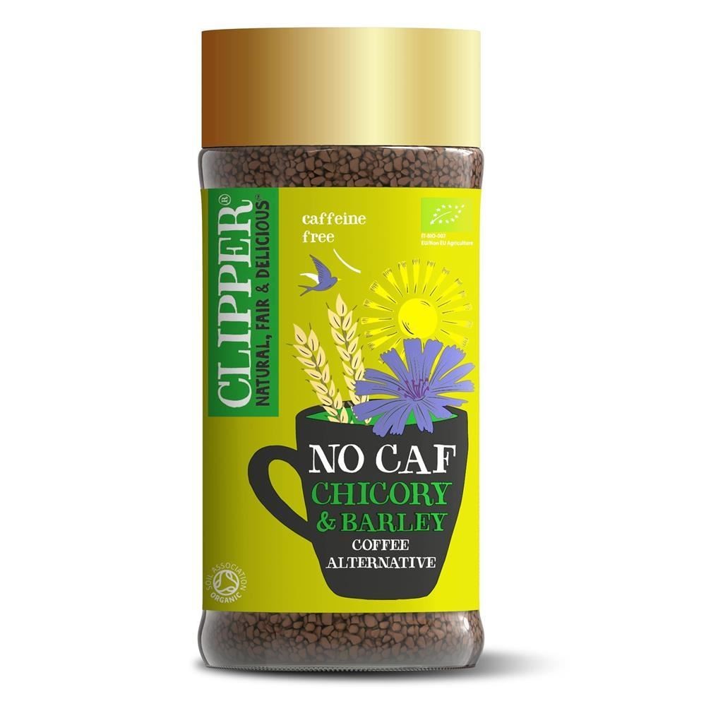 Clipper Organic Caffeine Free Instant Coffee Alternative 1 x 100g Barley & - Image 12