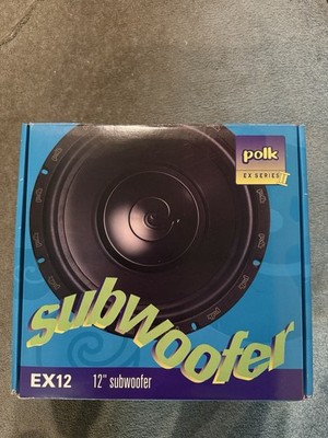 Polk Audio EX12 Series II Subwoofer Black Open Box Never Used Brand New