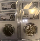 1934 1941 1945, 1936D Walking Silver Liberty Half $$$$ Beautiful Very/Extra Fine