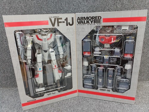 BANDAI DX Chogokin VF-1J Armored Valkyrie Hikaru Ichijo Macross Robotech Japan - Picture 3 of 9