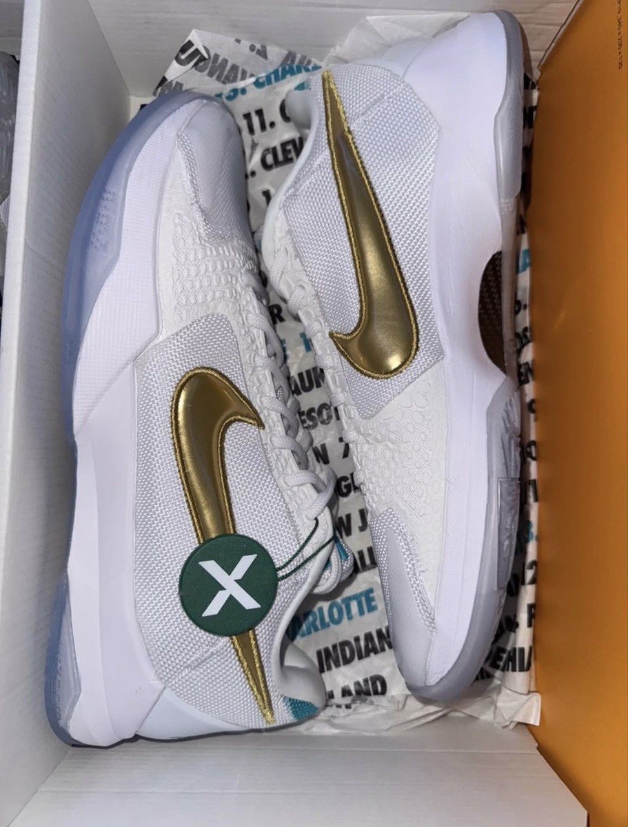 UNDEFEATED × Nike Kobe 5 Protro 白 Nike Kobe 5 Protro Undefeated What if Pack “White” Size 10.5