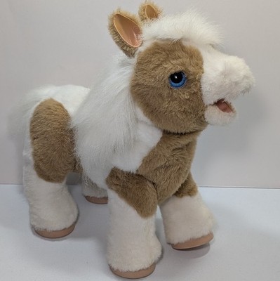 Hasbro Fur Real Friends Animatronic 17'' Pony Horse Baby Butterscotch Working