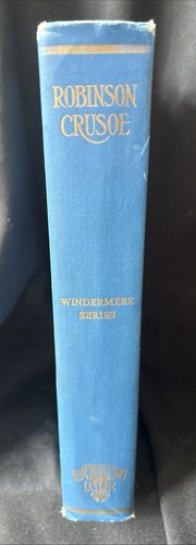 Robinson Crusoe Leben und Abenteuer von Daniel Defoe Windermere Serie 1916 Sehr guter Zustand + - Bild 3 von 12