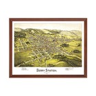 Old Map of Derry Station, PA 1900 - Vintage Derry Station Pe