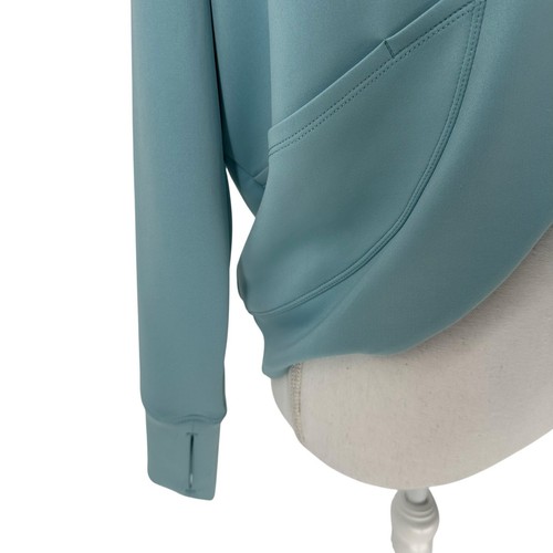 Yogalicious Girls Light blue Scuba Cardigan Sz 10 - Picture 4 of 6