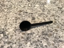 Gevalia Kaffe Small 4.5" Coffee Vintage Black Plastic Measuring Scoop