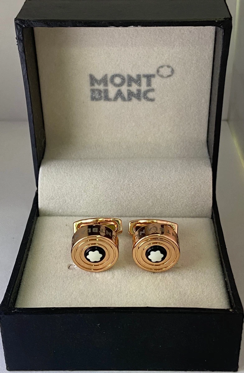 Montblanc Rose Gold Cufflinks for Men for sale | eBay