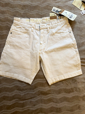 INDICODE Herren Chino-Shorts Offwhite Gr. M