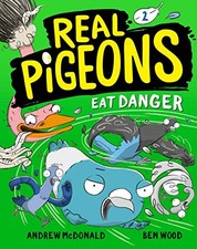 REAL PIGEONS EAT DANGER (BOOK 2) By Andrew Mcdonald & Ben Wood - Hardcover Mint