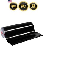 24" x 10 Ft Roll of Glossy 651 Black Vinyl for Craft Cutters and Vinyl Sign C...