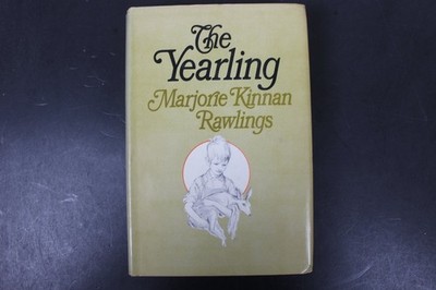 The Yearling Marjorie Kinnan Rawlings 1966 Book Club Edition Scribner HCDJ