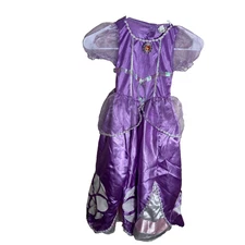 Disney Sofia the First Dress Toddler 3-4 Purple Princess Costume